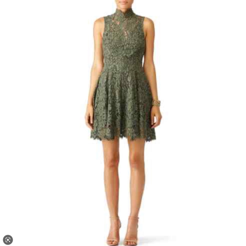 Keepsake Green Dress